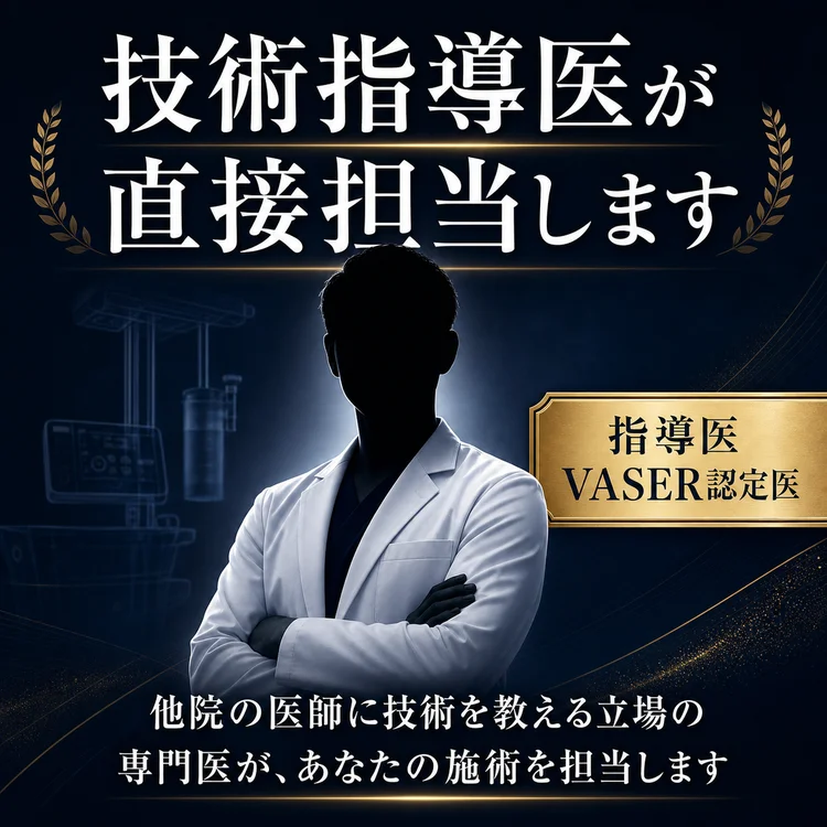 技術指導医が直接担当